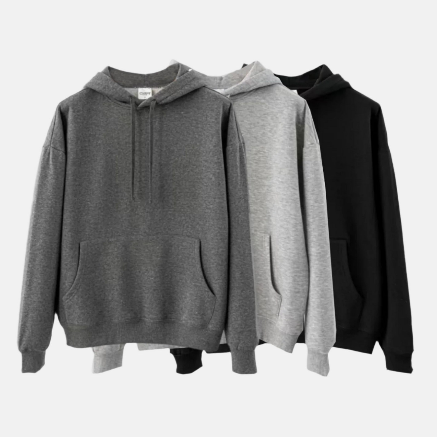 3 PCS OF QUALITY HOODIES