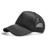 5 Panel Mesh Back Trucker Cap - Black