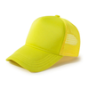 5 Panel Mesh Back Trucker Cap - Fluorescent Yellow