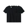 3 pcs Men's Basic Cotton T-Shirts - Black