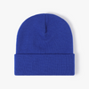 Knit Cuff Beanie - Blue