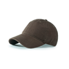 Cotton Unstructured Adjustable Baseball Cap - Brown